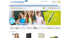 Desktop Screenshot of deinschulbedarf.at